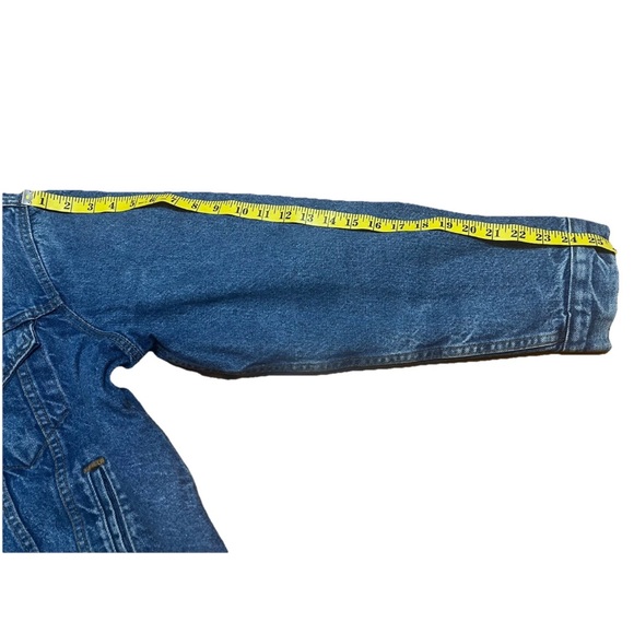 Vintage Levi’s 71506‑0316 Blanket Lined Denim Trucker Jacket Men’s 48L (Fits XXL - Picture 7 of 15